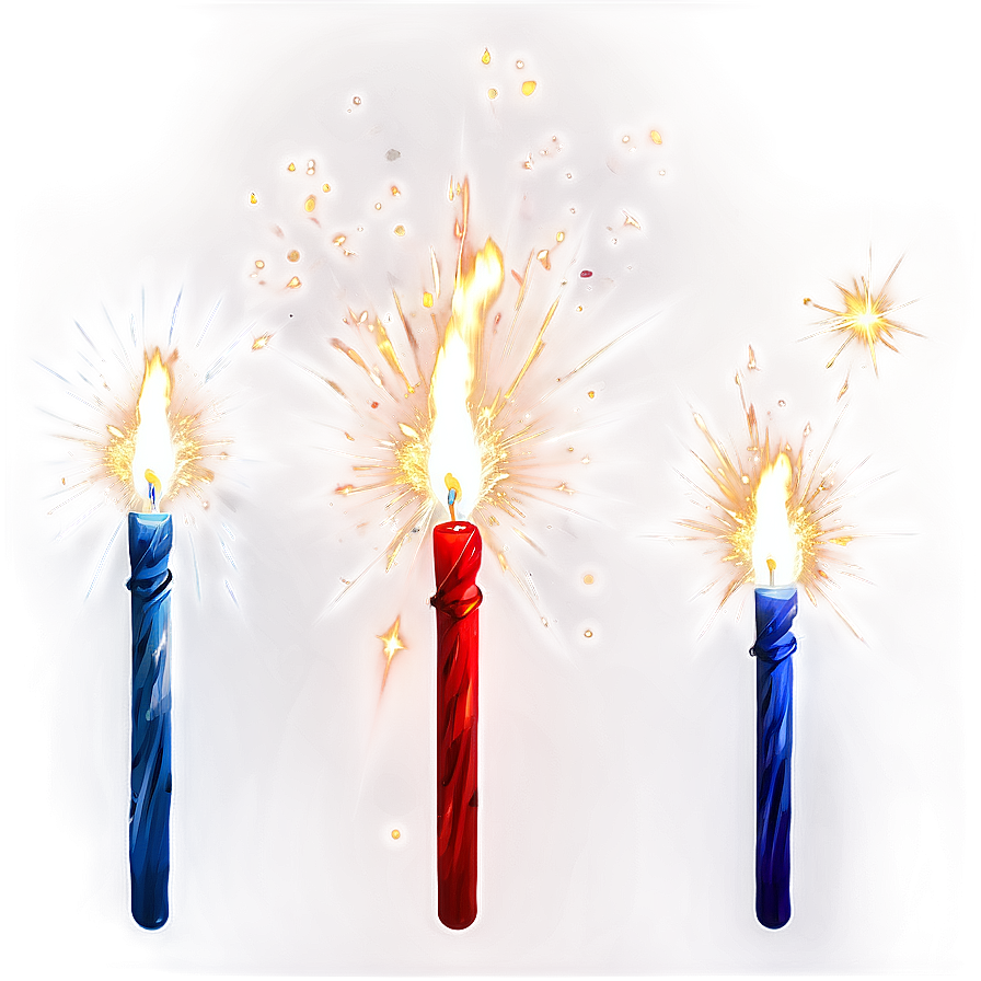 Sparklers Bright Flames Png 06242024 PNG