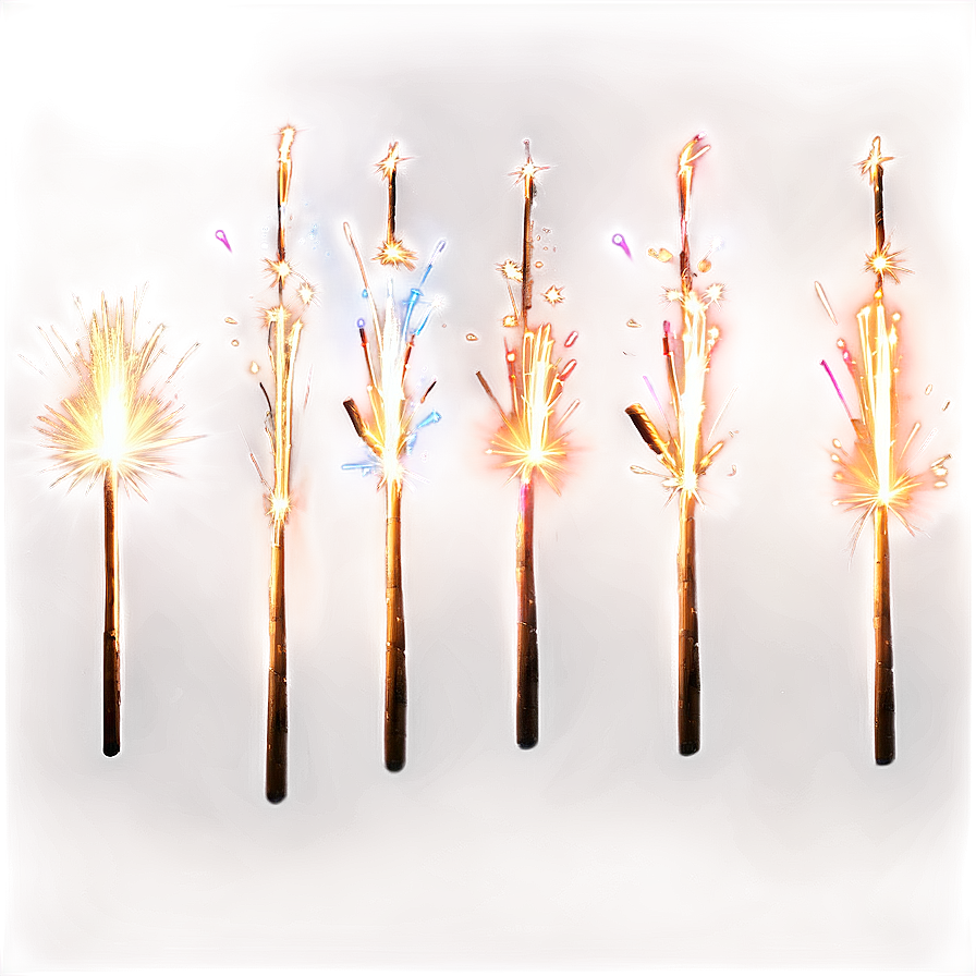 Sparklers Bright Flames Png 50 PNG