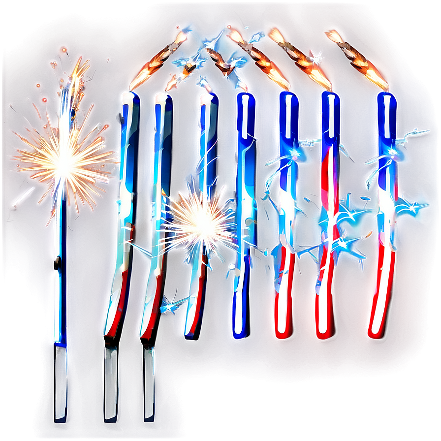 Sparklers Celebration Fire Png 06242024 PNG