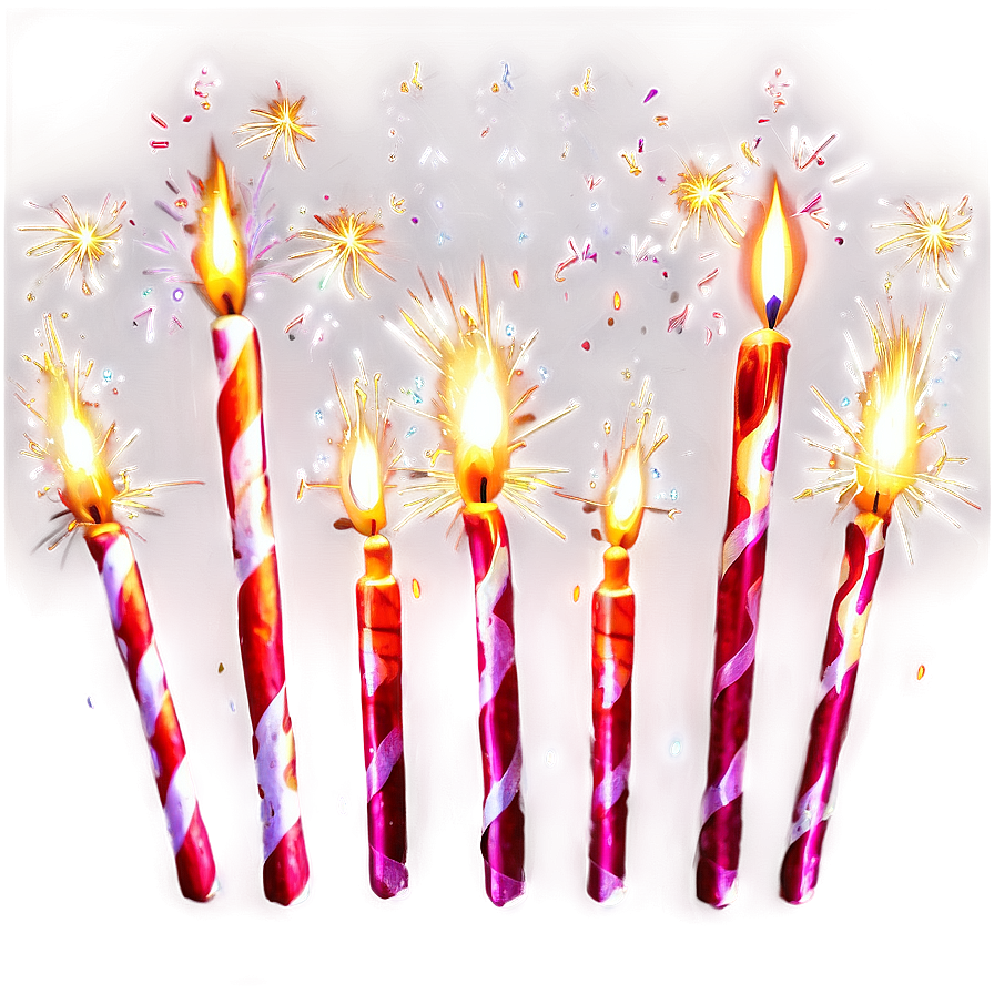 Sparklers Celebration Fire Png Hhb46 PNG