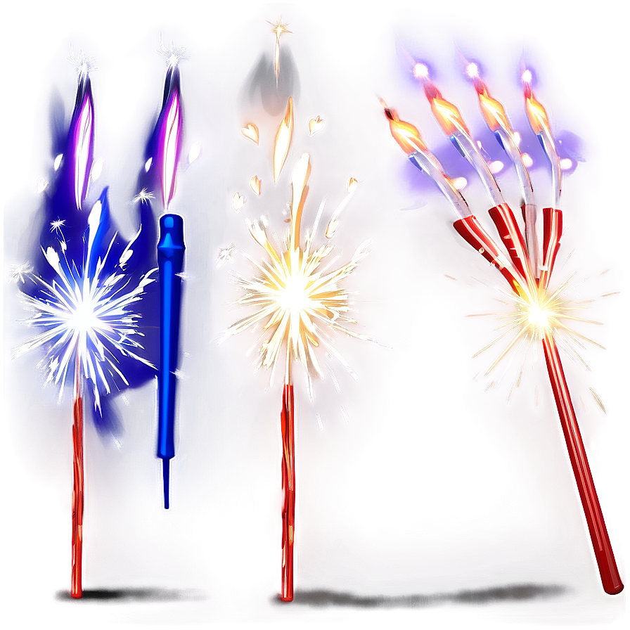 Sparklers Festive Flames Png 06242024 PNG