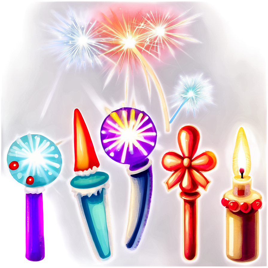 Sparklers Festive Night Light Png Lft PNG