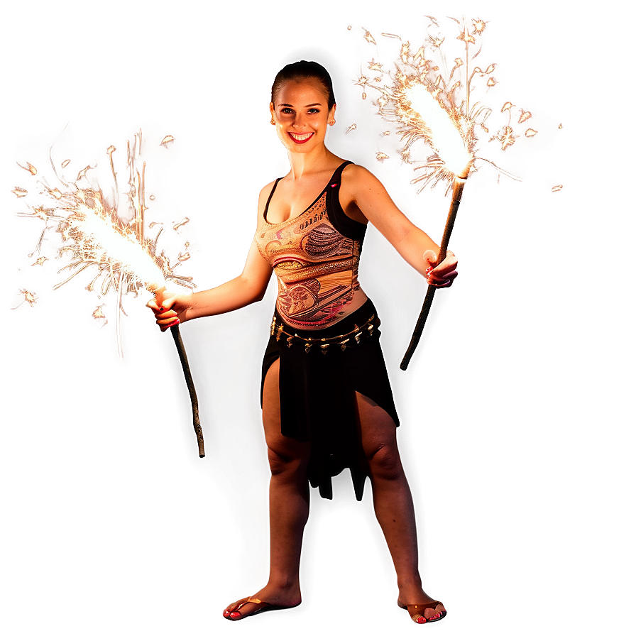 Sparklers Fire Dance Png Tqh16 PNG