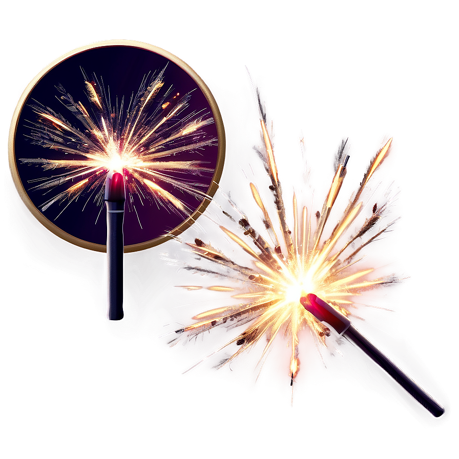 Sparklers Fire Glow Png 33 PNG