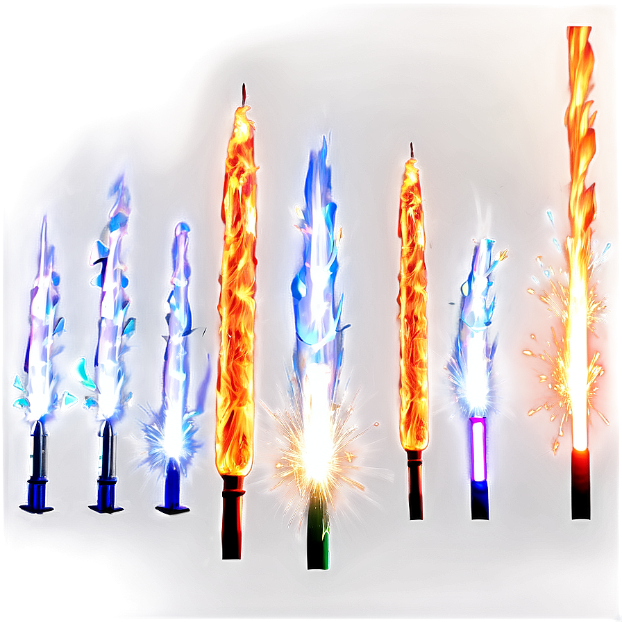 Sparklers Fire Glow Png 71 PNG