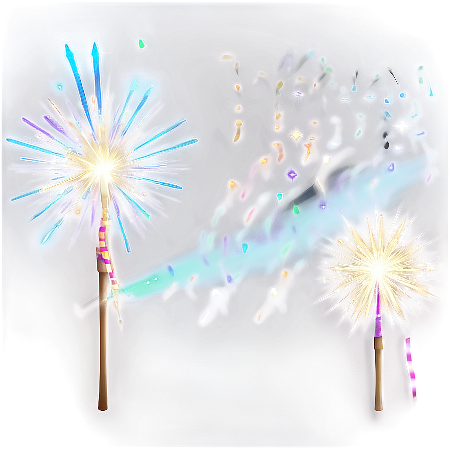 Sparklers Glitter Night Png 06242024 PNG