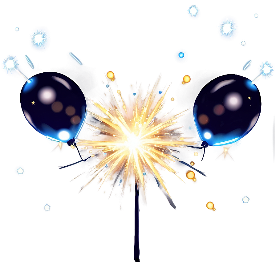 Sparklers Glowing Celebration Png 06242024 PNG