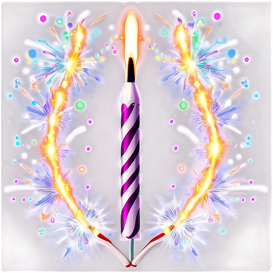 Sparklers Glowing Celebration Png Hha53 PNG