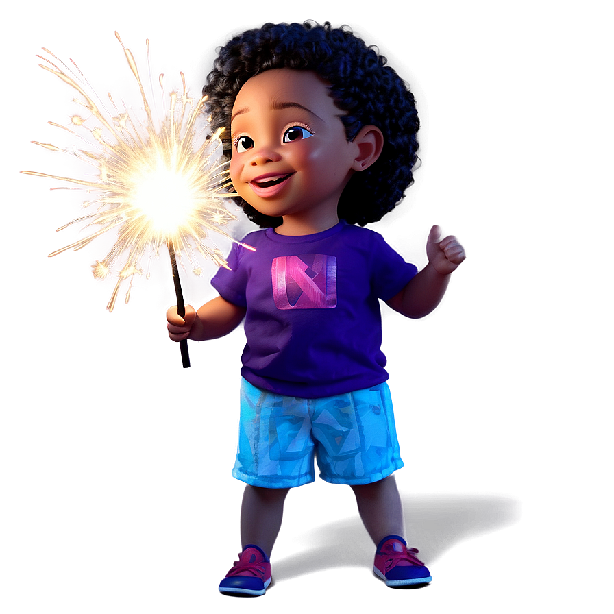 Sparklers Glowing Fun Png 06242024 PNG