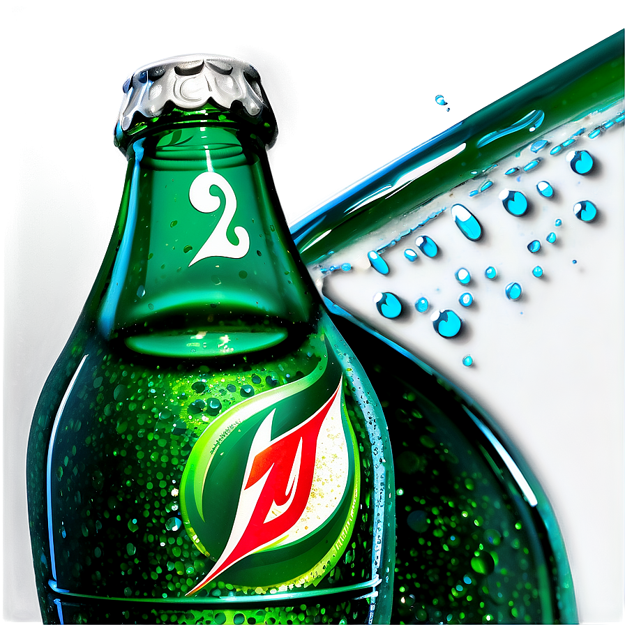 Sparkling 7 Up Beverage Png 06262024 PNG