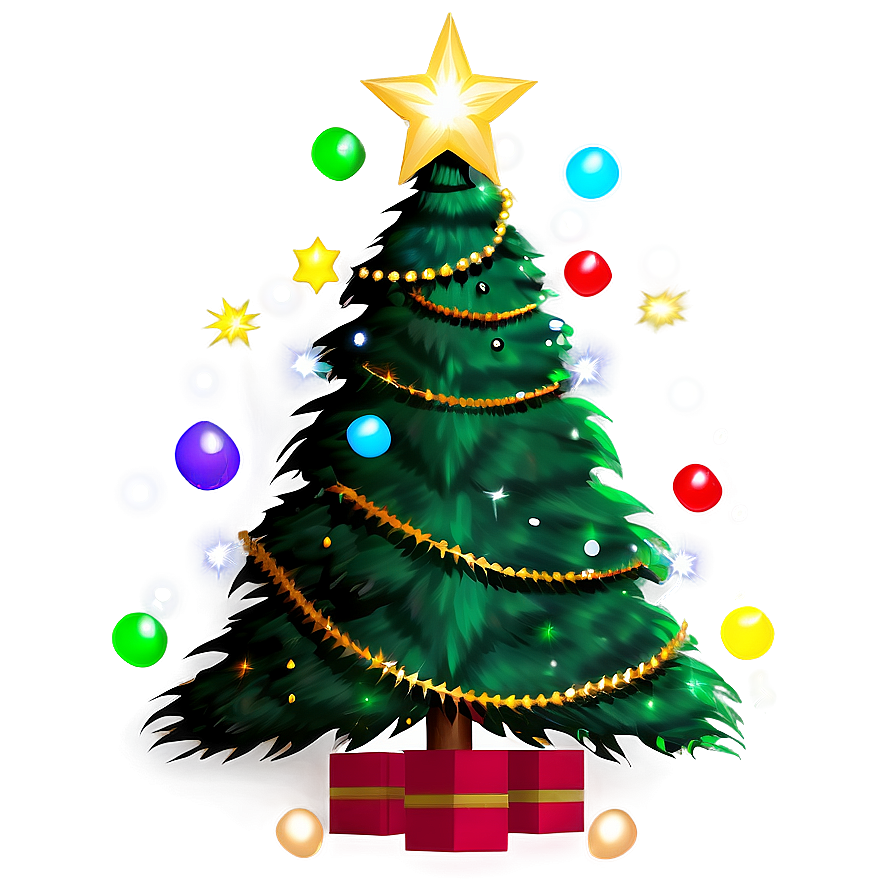 Sparkling Arbol De Navidad Lights Png 06122024 PNG