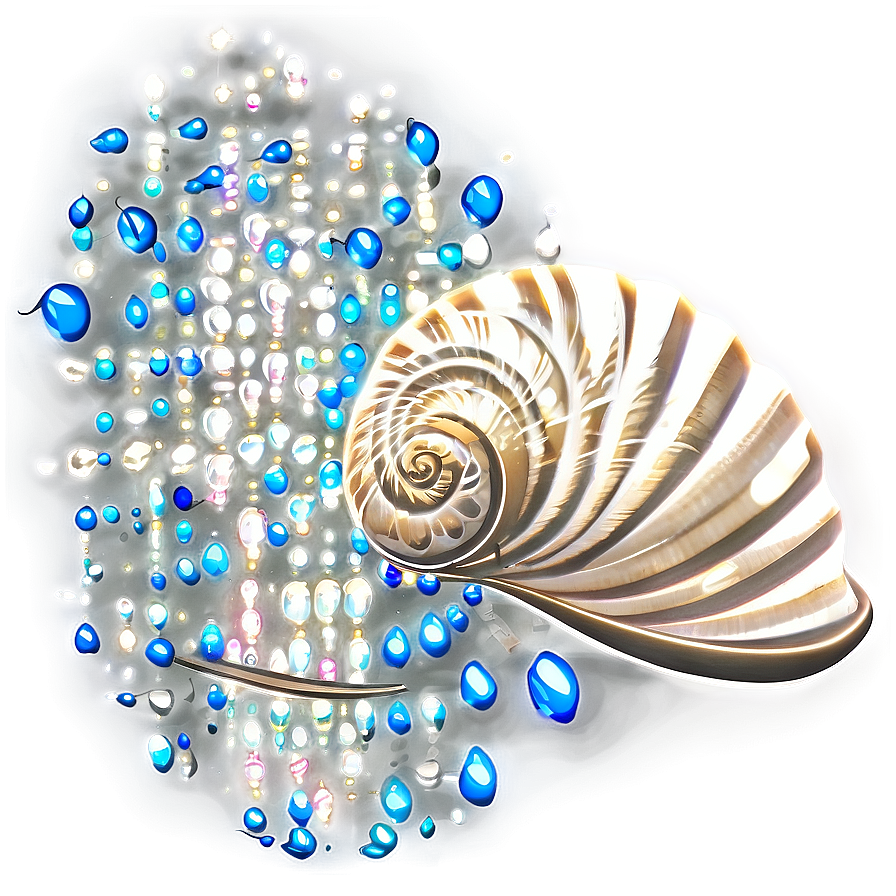 Sparkling Beach Shell Png 11 PNG
