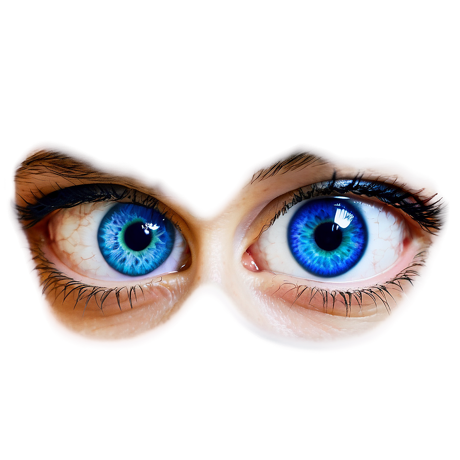 Sparkling Blue Eyes Png Wlh14 PNG