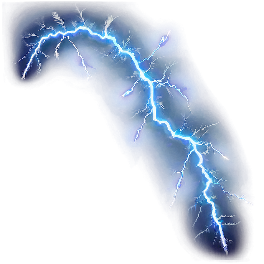 Sparkling Blue Lightning Png 86 PNG