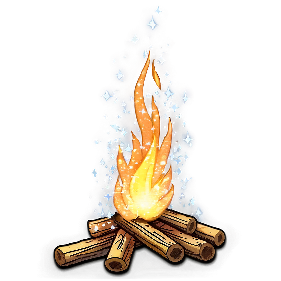 Download Sparkling Bonfire Png B | Wallpapers.com