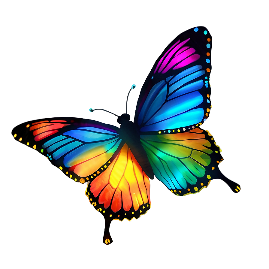 Download Sparkling Butterflies Png 05232024