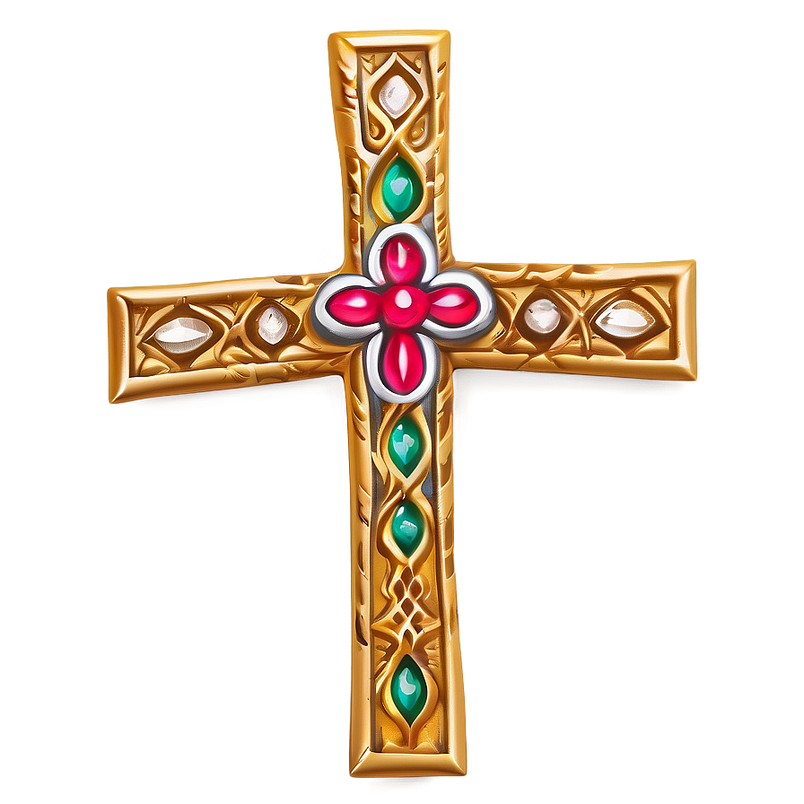 Sparkling Catholic Cross Fact Png Aff91 PNG
