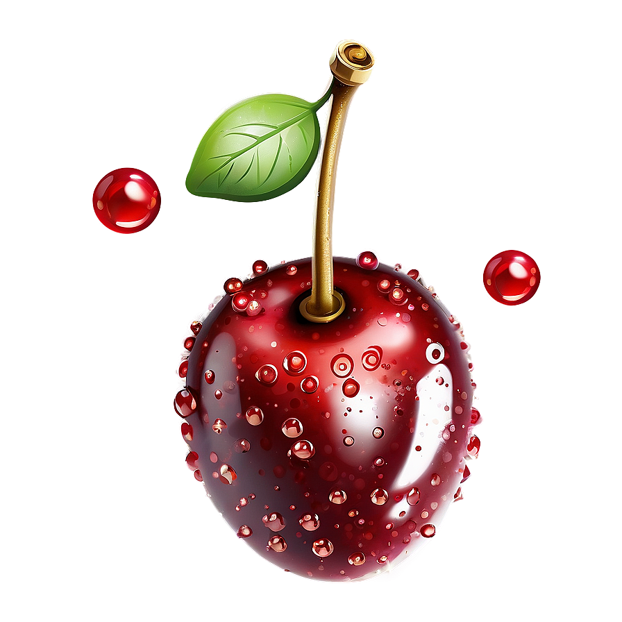 Download Sparkling Cherry Png Hll | Wallpapers.com