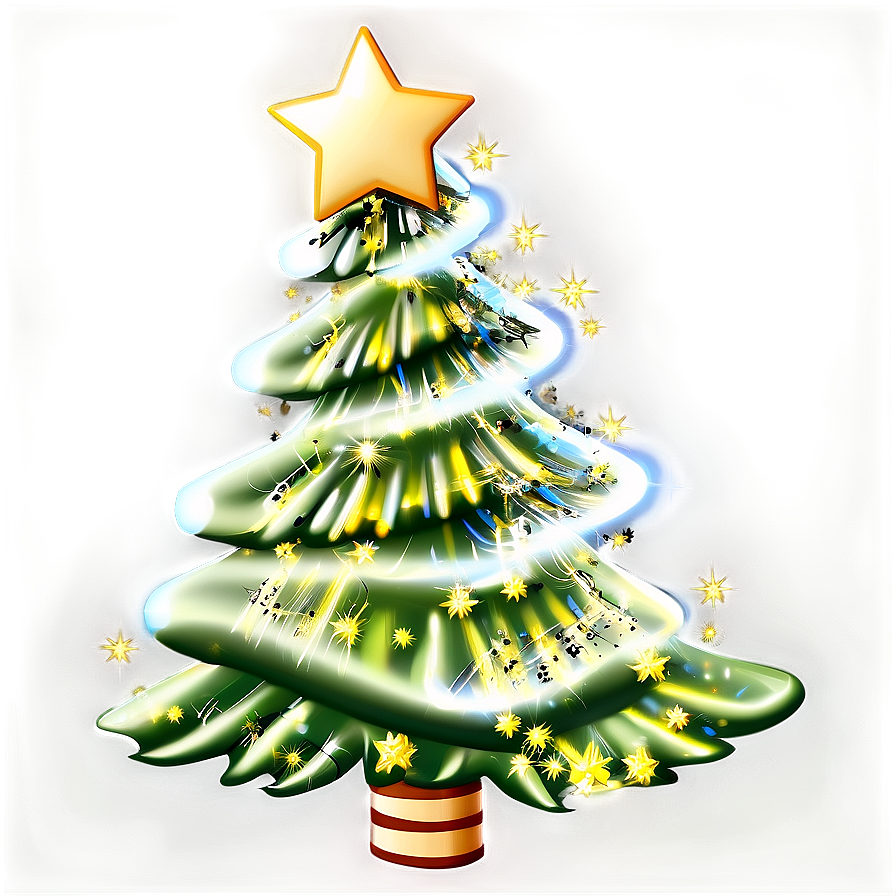 Sparkling Christmas Tree Png 19 PNG