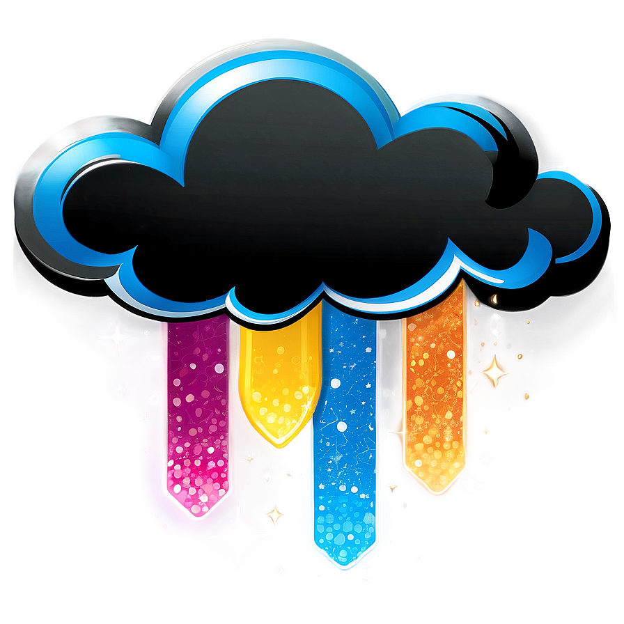 Sparkling Cloud Vector Image Png 34 PNG