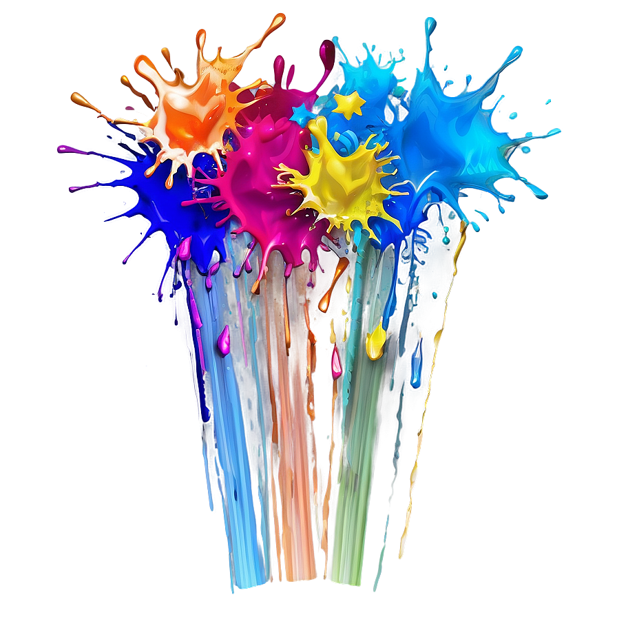 Sparkling Color Splash Png Ngi68 PNG