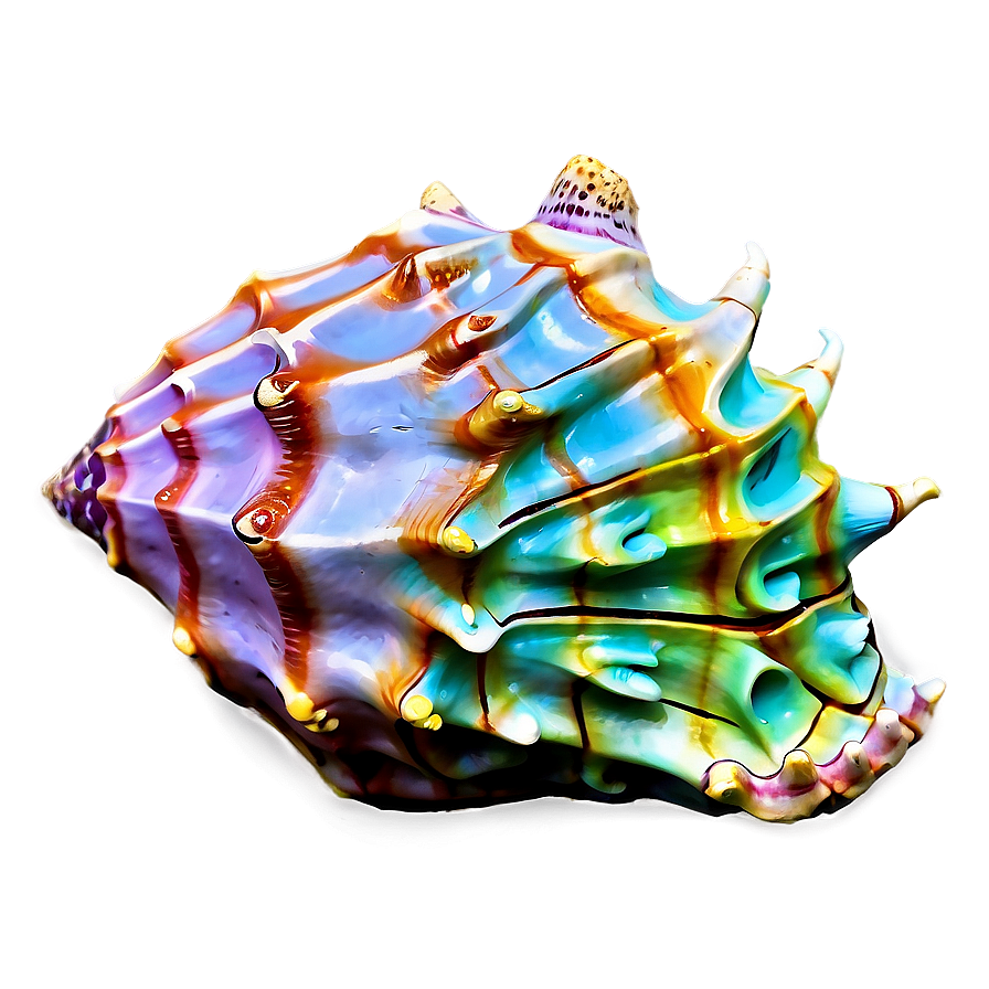 Sparkling Conch Png 06202024 PNG