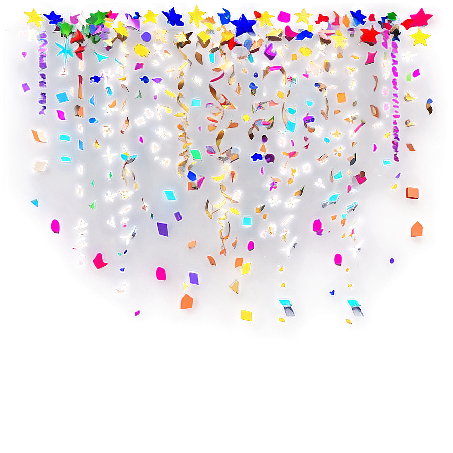 Sparkling Confetti Png 04292024 PNG