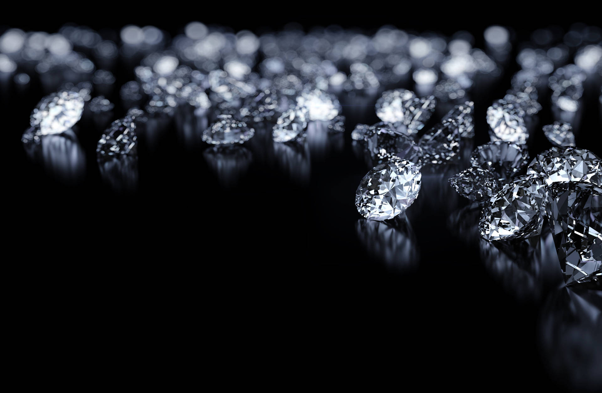 These sparkling diamond jewels are the epitome of luxury. Wallpaper