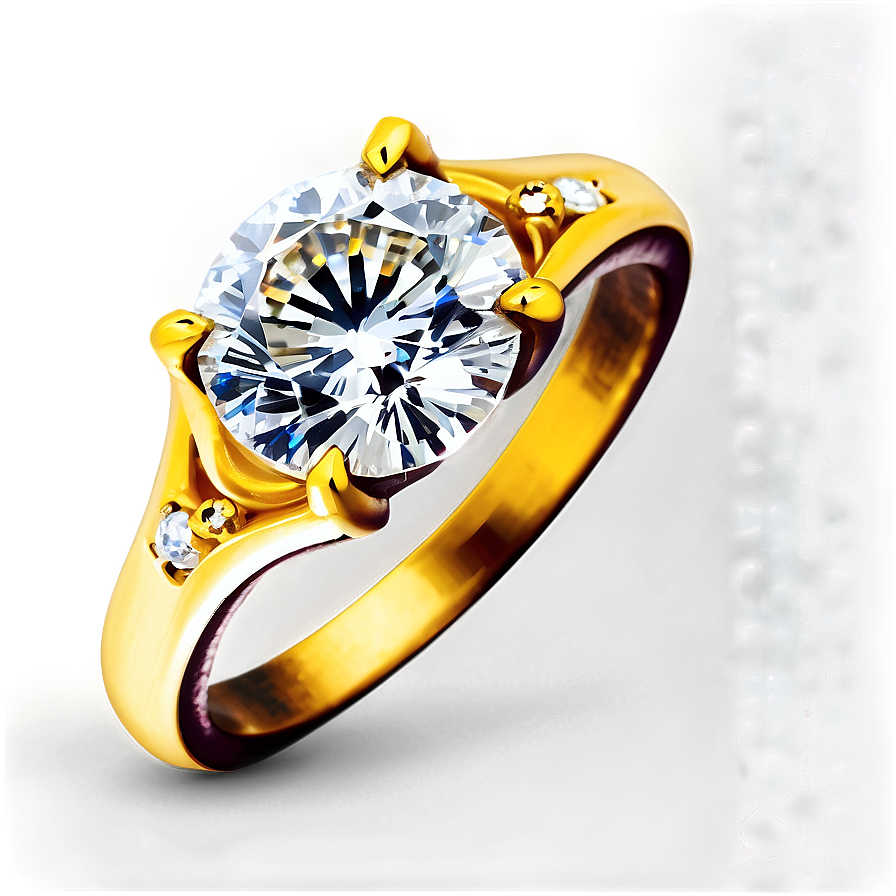 Sparkling Diamond Ring Png Dap91 PNG