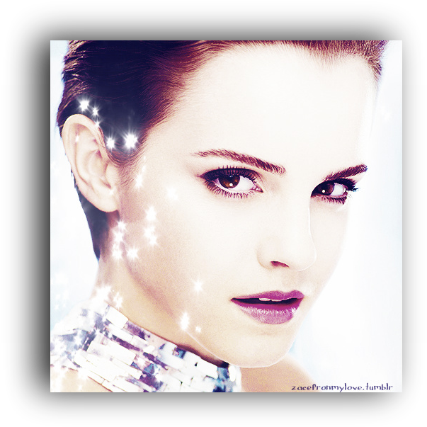 Sparkling Emma Portrait PNG