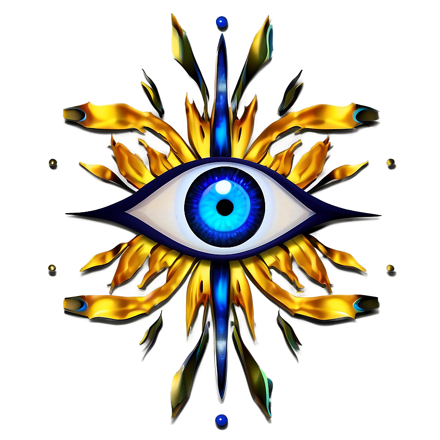 Download Sparkling Evil Eye Png Atm | Wallpapers.com