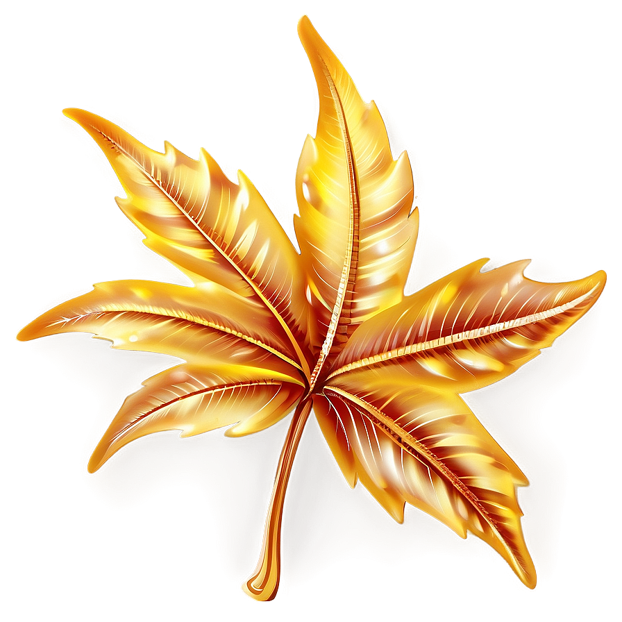 Sparkling Fall Leaf Png Oyt79 PNG
