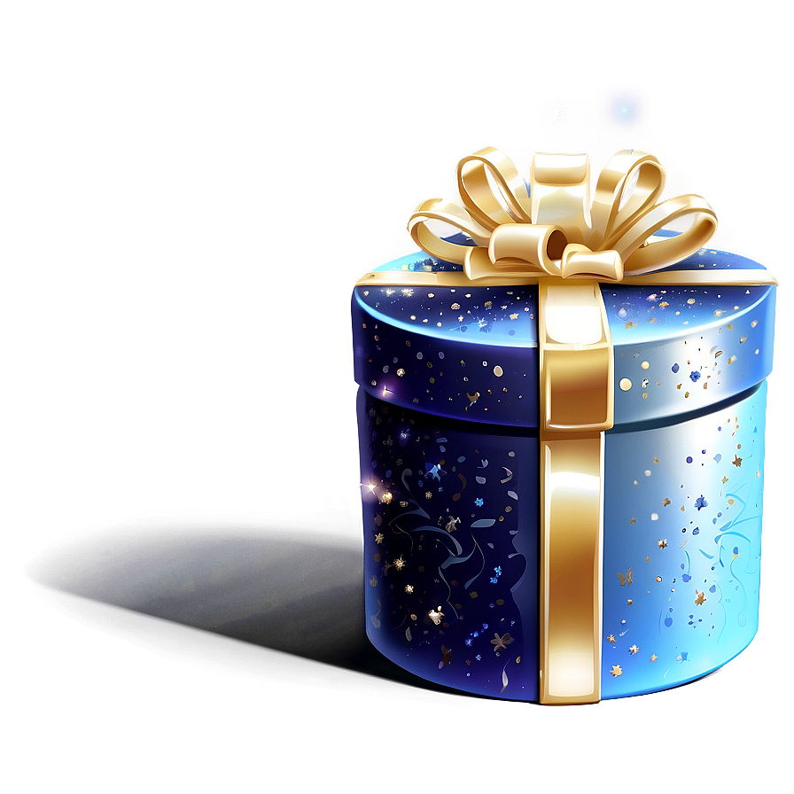 Sparkling Gift Box Png Xpi PNG