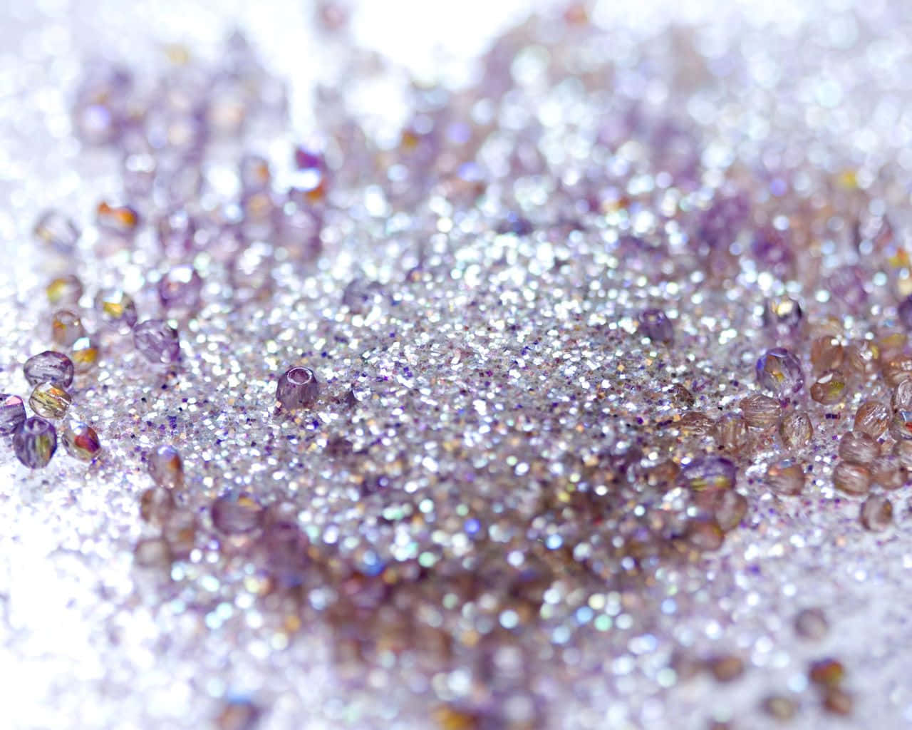 Sparkling Glitter Closeup Wallpaper