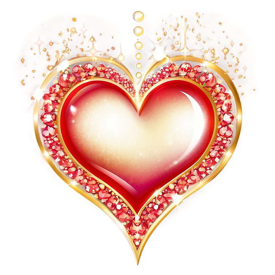 Sparkling Heart Clipart Png 37 PNG