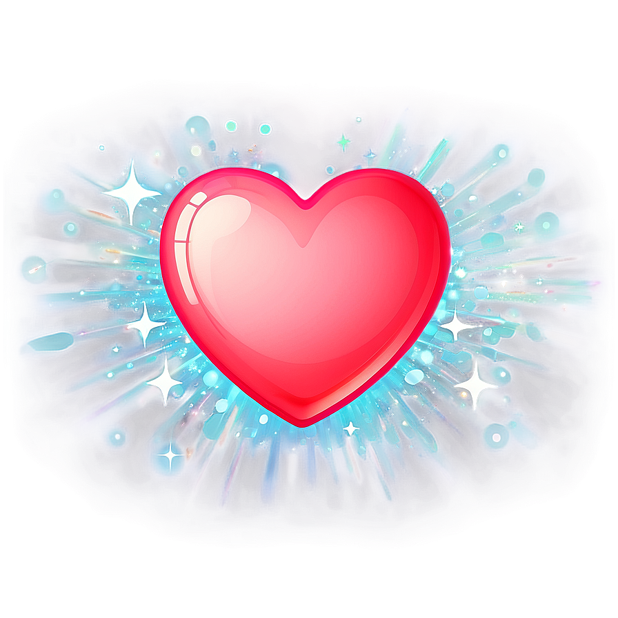 Sparkling Heart Emoji Png 32 PNG