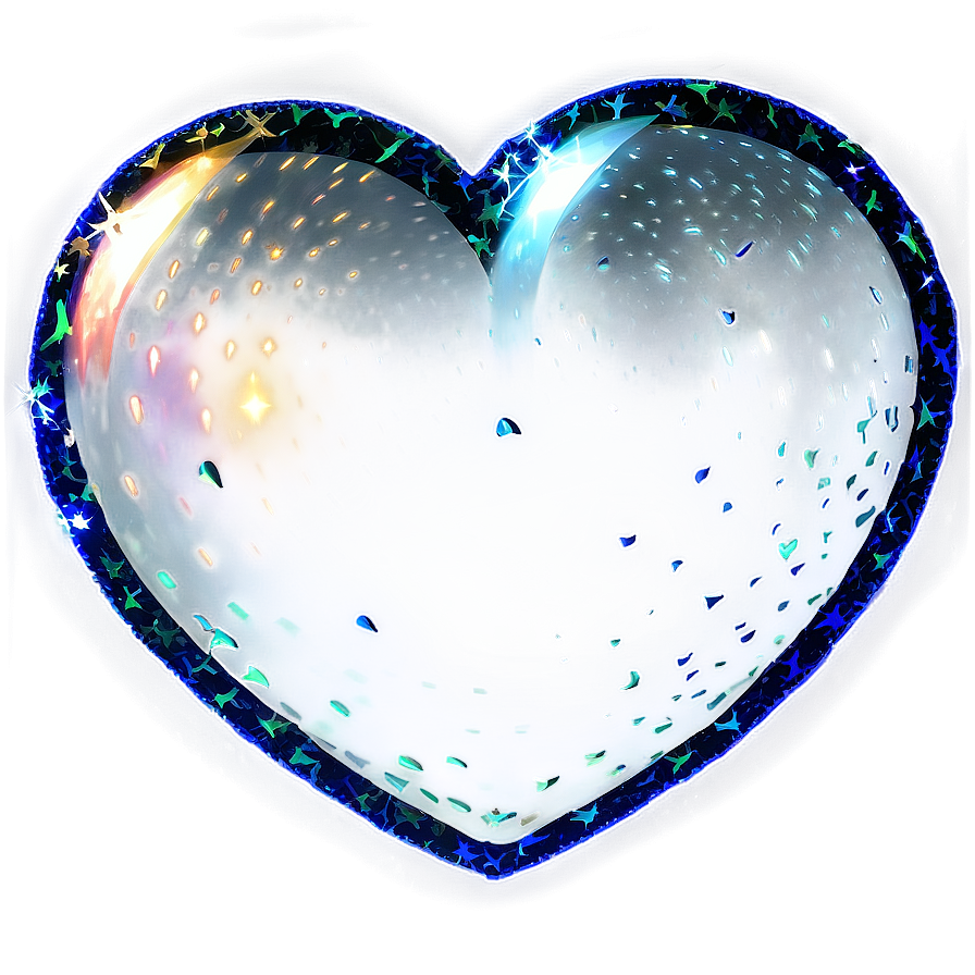 Sparkling Heart Transparent Png 53 PNG