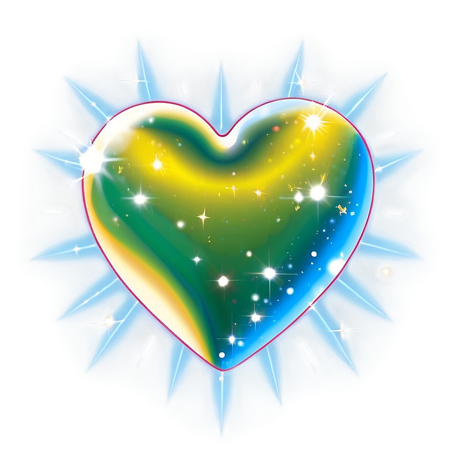 Sparkling Heart Transparent Png Jbv PNG