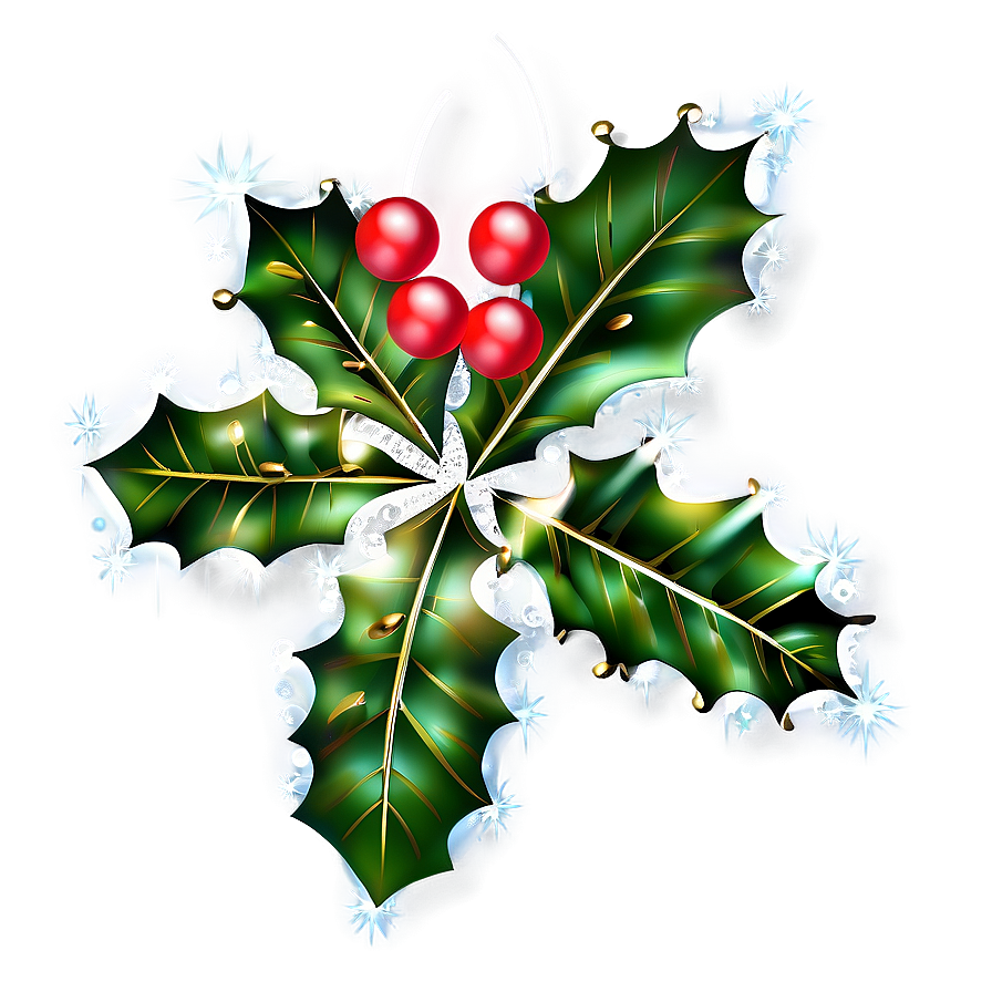 Sparkling Holly Png 81 PNG