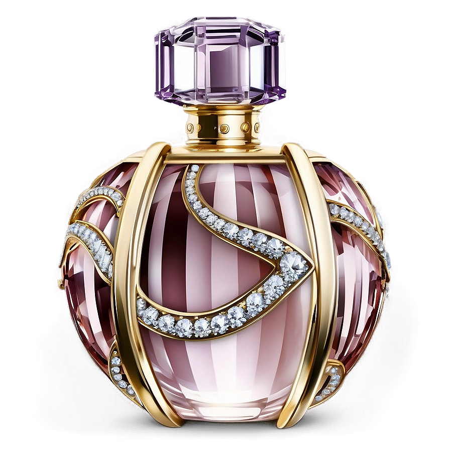 Sparkling Jewel Perfume Bottle Png Aqu PNG