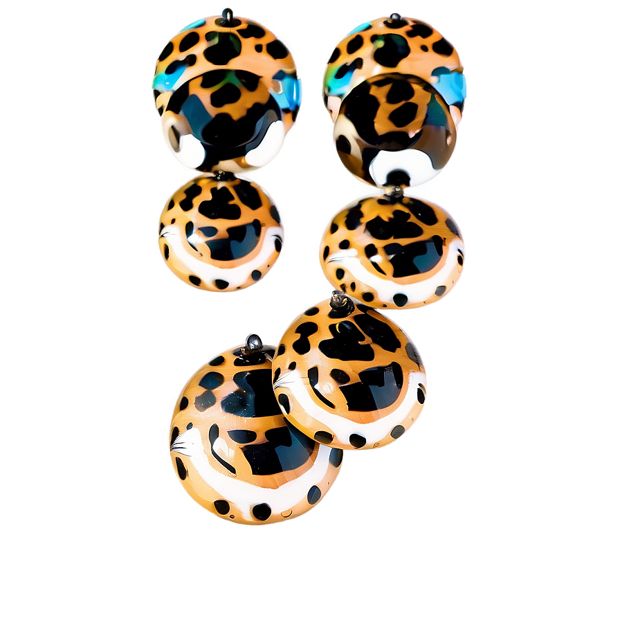 Sparkling Leopard Pattern Png 06252024 PNG