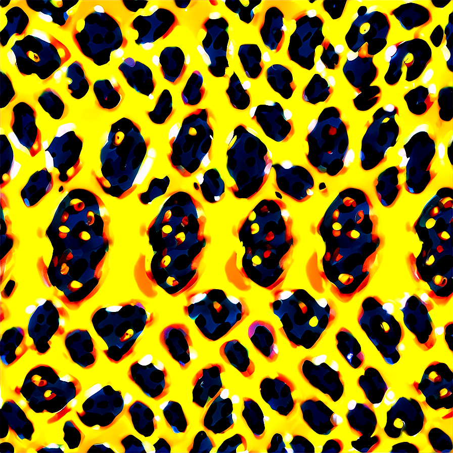 Sparkling Leopard Pattern Png 06252024 PNG