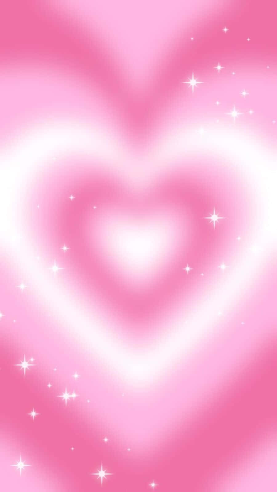 Download Sparkling Pink Heart Background Wallpaper | Wallpapers.com