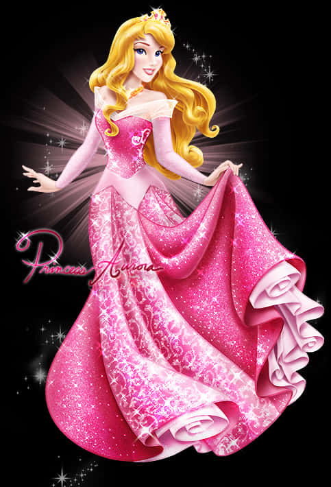 Sparkling Princess Aurora PNG