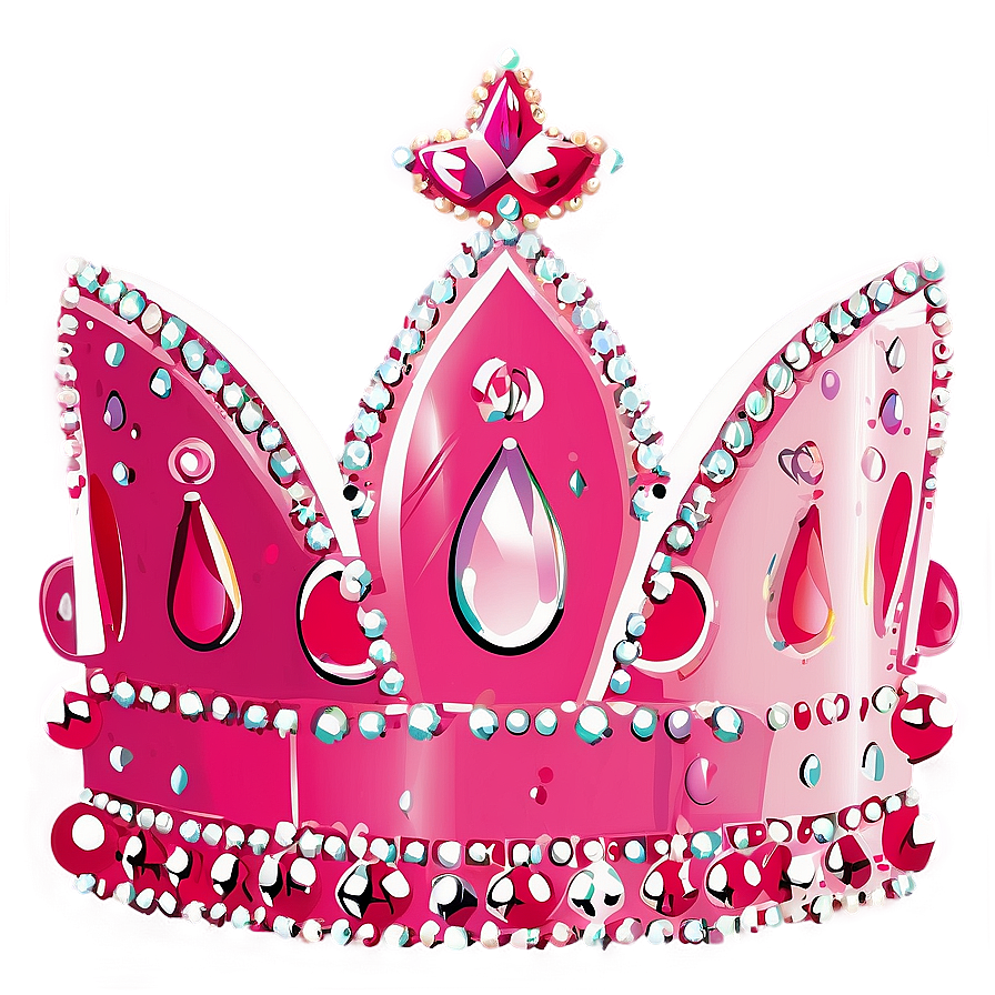 Sparkling Princess Crown Clipart Png Uea81 PNG