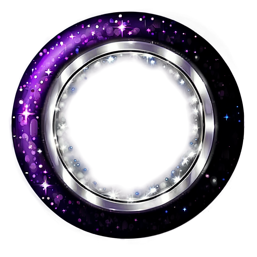 Sparkling Purple Circle Png Clp PNG