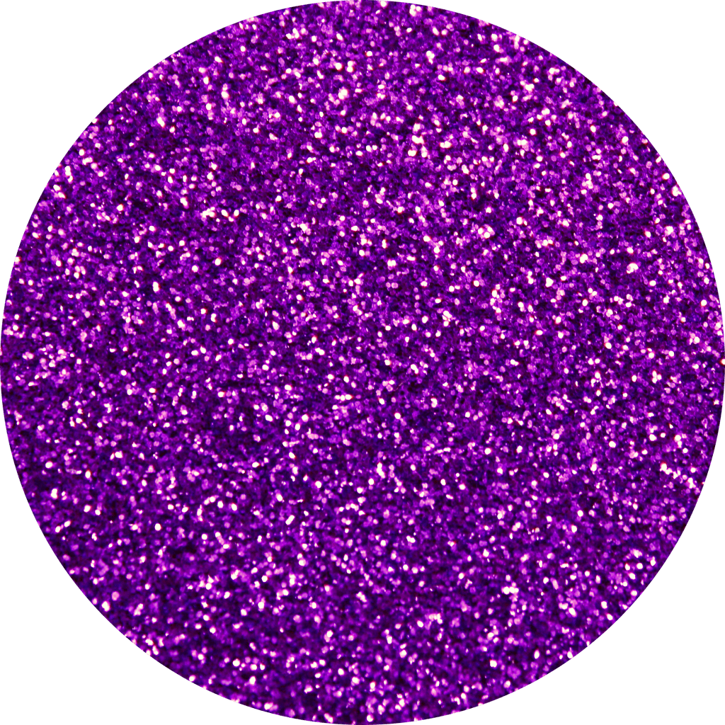 Sparkling Purple Glitter Circle PNG