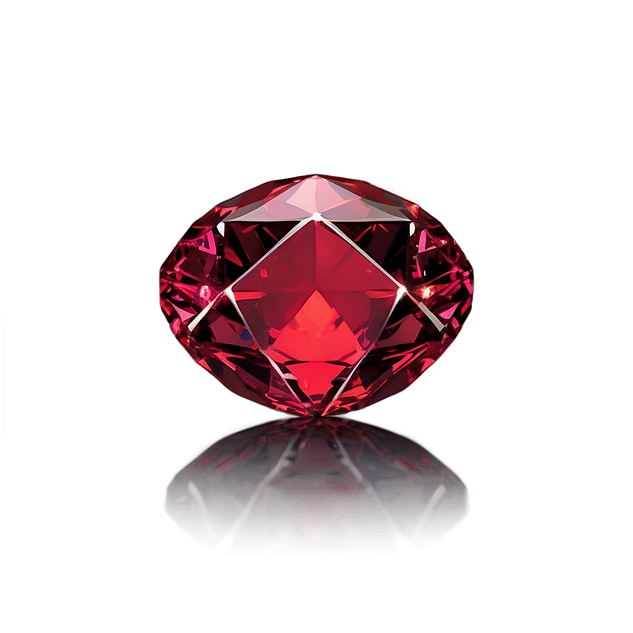 Sparkling Red Crystal Png Lkp92 PNG