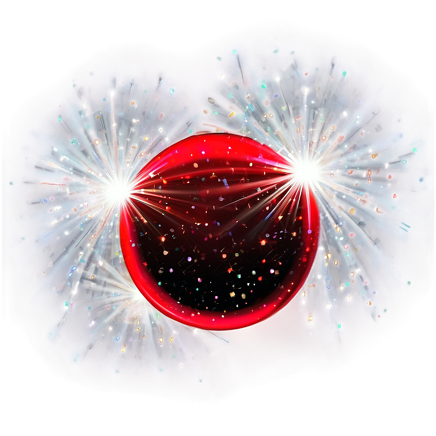 Sparkling Red Flare Png 06212024 PNG