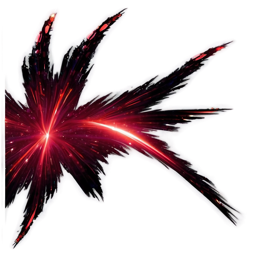 Sparkling Red Lens Flare Png 06122024 PNG